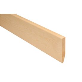 19 x 100mm Nom. (15 x 95mm fin.) Round/Chamfered Skirting No.602
