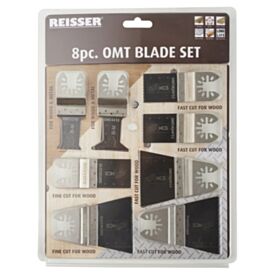 Reisser 8 Piece Mixed Multi-Tool Blade Set