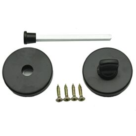 Bathroom Turn & Release Matt Black