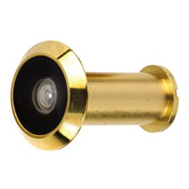 Polished Brass Door Viewer 180 Degree