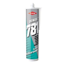 Dow 781 White Corning Acetoxy Silicone Sealant 310ml