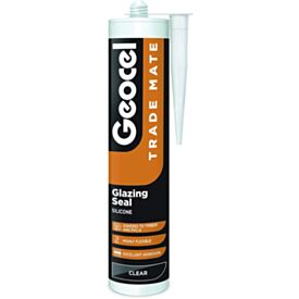 Geocel Clear Trade Mate Glazing Seal Silicone 310ml