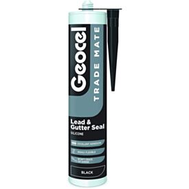 Geocel Black Trade Mate Lead & Gutter Seal Silicone 310ml