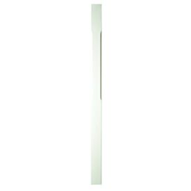 White Primed ST1500WStop Chamfered Post 91 x 91 x 1500mm