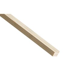 12 x 15mm Pine Angled Glazing Bead No TM903 (2.4m)