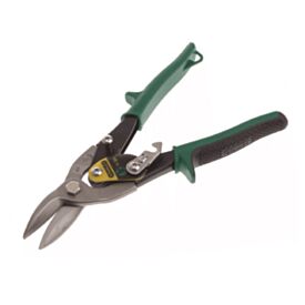 Stanley 214564 Aviation Snips Right Cut Green 250mm
