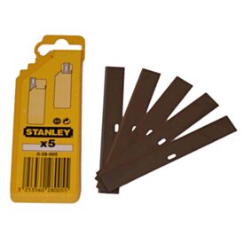 Stanley 0-28-005 Heavy Scraper Blades (5 Pack)