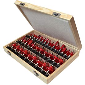 Faithfull FAIRBS35 Router Box Set 1/2 Shank (35 Piece)