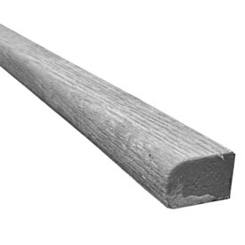 33 x 50 x 2400mm Millboard Brushed Basalt Bullnosed Step Edge Flexible