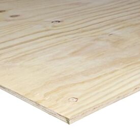 2440 x 1220 x 18mm Softwood Structural Good 1 Side Plywood