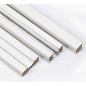 White SGLWPRIAC Primed Single Pocket Door Kit